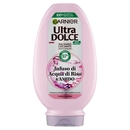 Garnier Ultra Dolce Infuso di Acqua di Riso & Amido, Balsamo Lisciante 250 ml